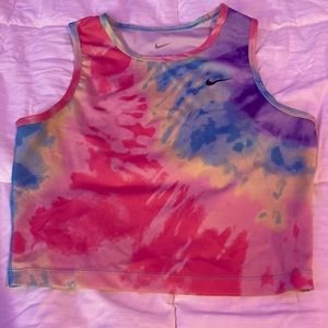 Rainbow Dri-Fit Nike shirt -VERY STRETCHY-